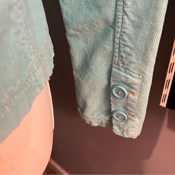🌸AEROPOSTALE VINTAGE Y2K BLUE CORDUROY FALL JACKET SIZE MEDIUM🌸 - Picture 4 of 5